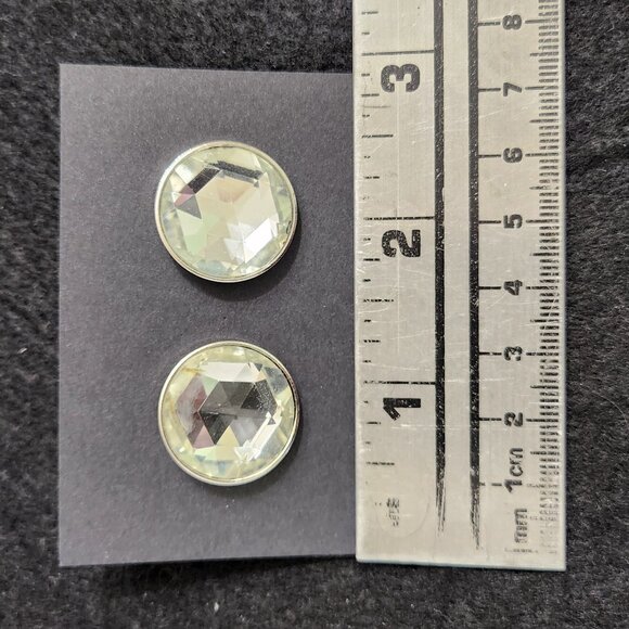 BFD Chunky Crystal Stud Earrings - Picture 7 of 8